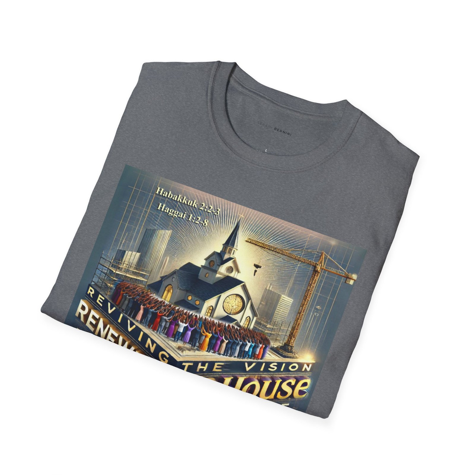 “Renewing The House” Unisex Softstyle T-Shirt - Image 13