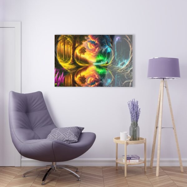 Colorful Reflective Forest