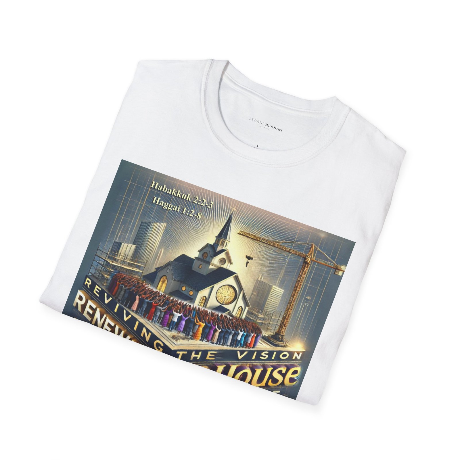 “Renewing The House” Unisex Softstyle T-Shirt - Image 5