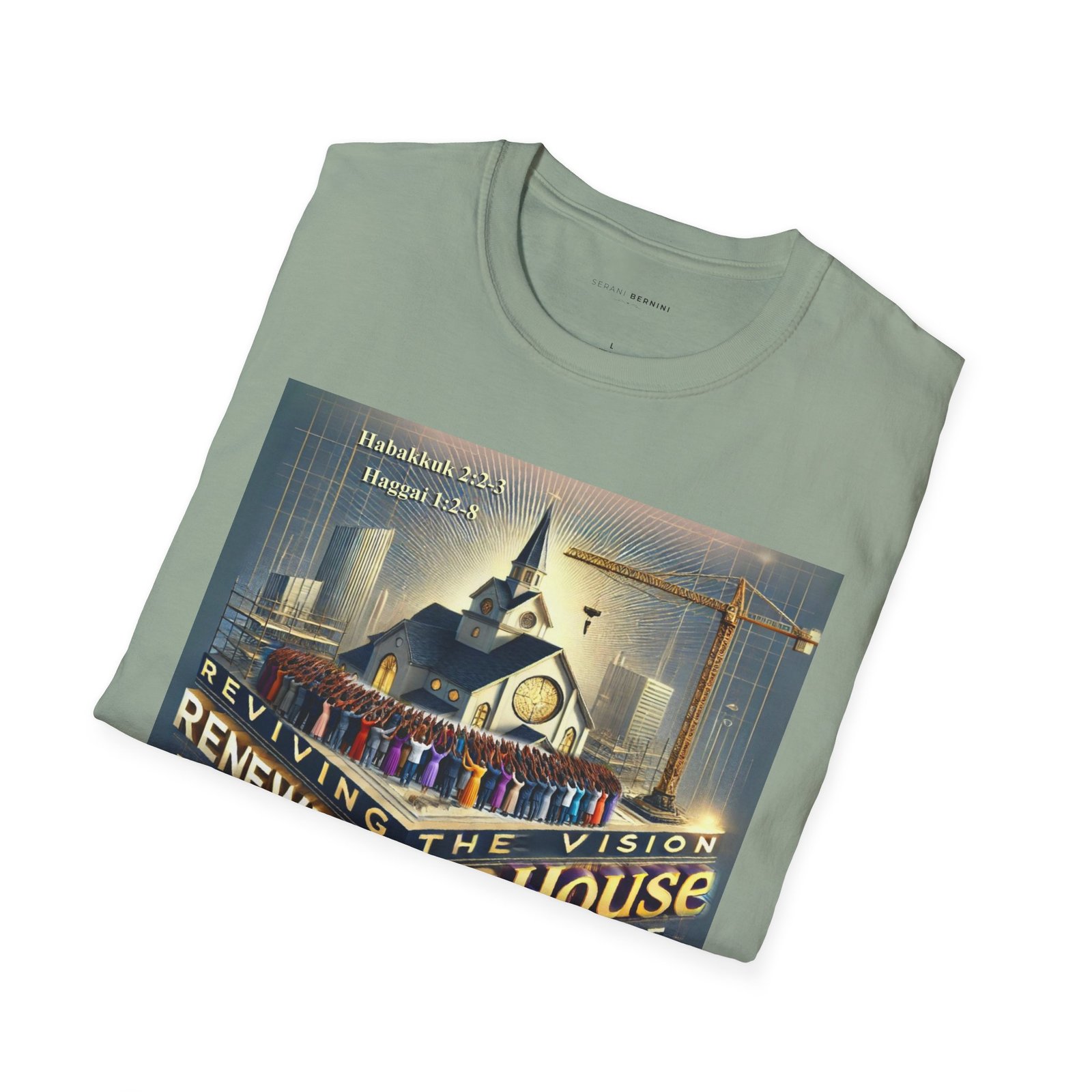 “Renewing The House” Unisex Softstyle T-Shirt - Image 8