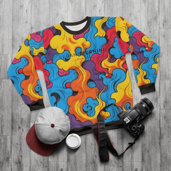 Swirl Pop Art Sweatshirt