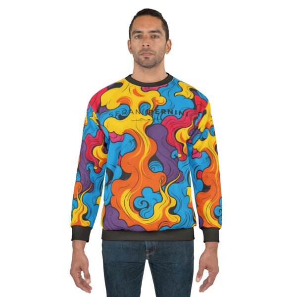 Swirl Pop Art Sweatshirt - Image 3