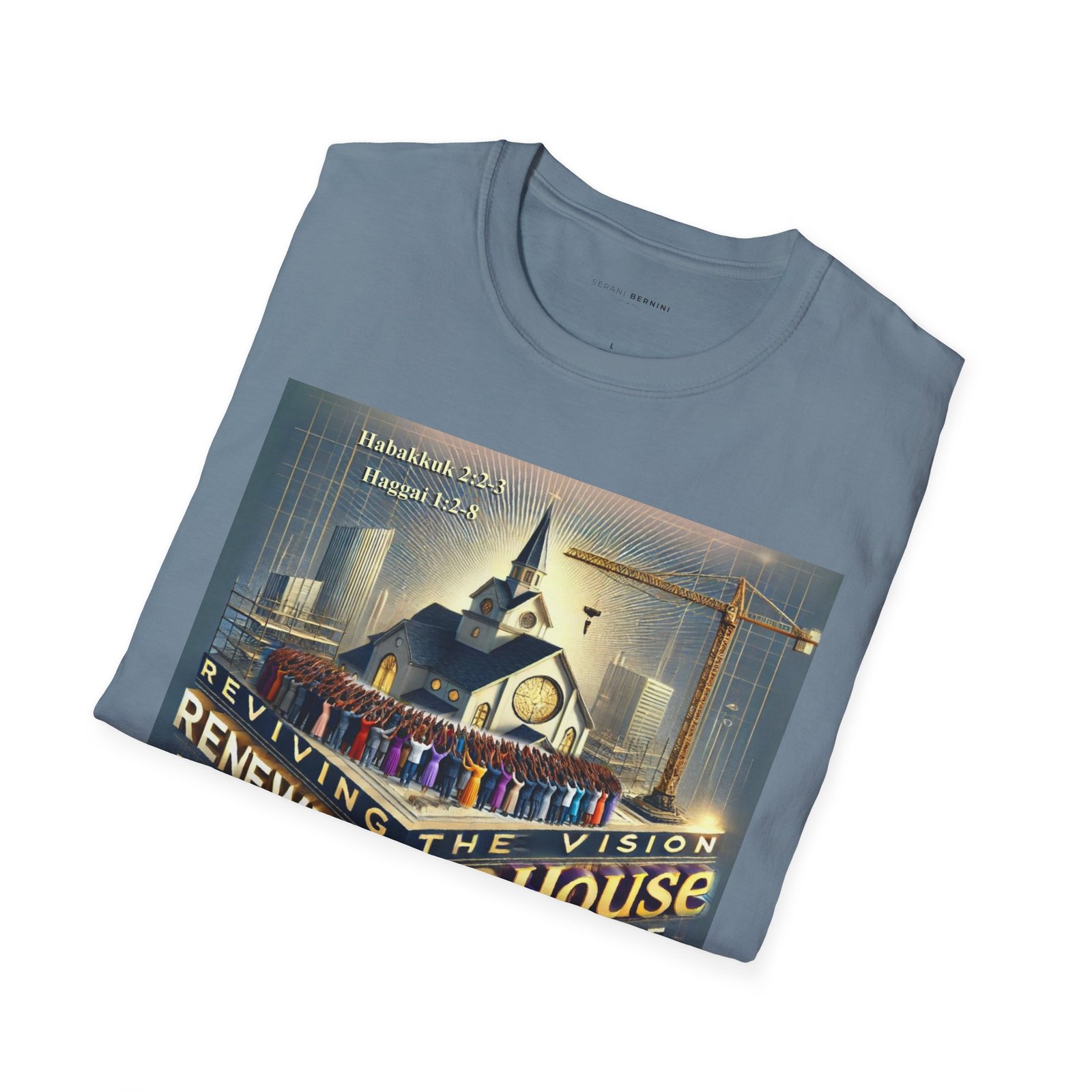 “Renewing The House” Unisex Softstyle T-Shirt - Image 9