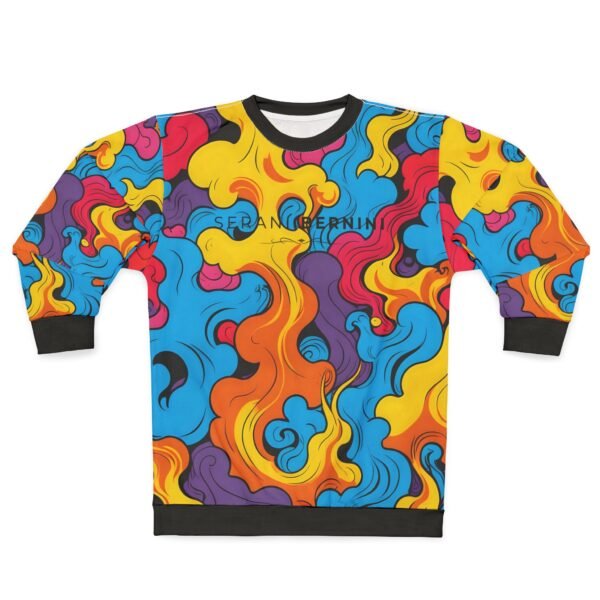 Swirl Pop Art Sweatshirt - Image 2
