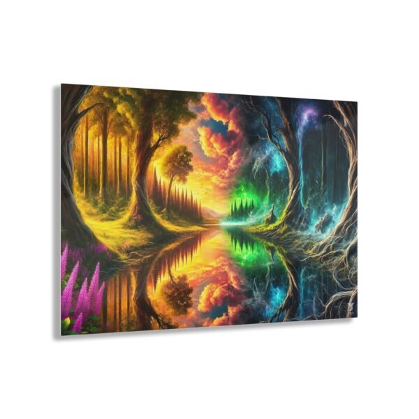 Colorful Reflective Forest - Image 2