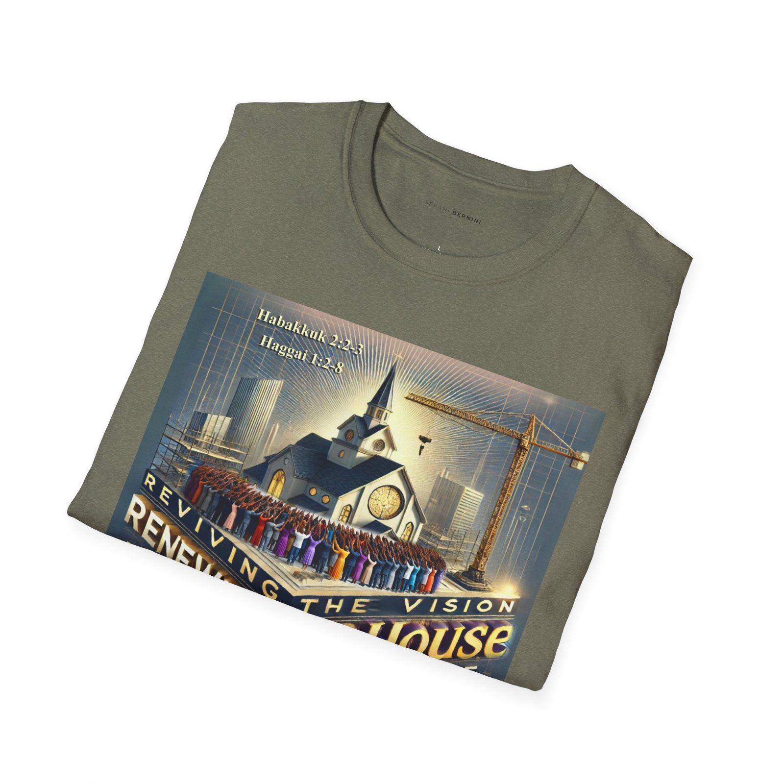 “Renewing The House” Unisex Softstyle T-Shirt - Image 7