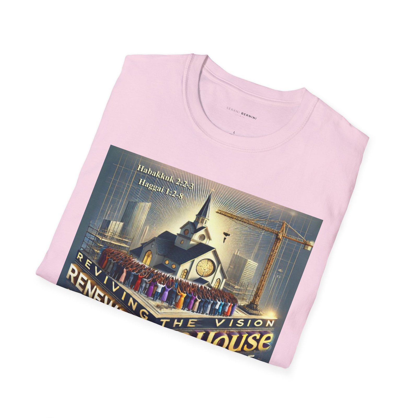 “Renewing The House” Unisex Softstyle T-Shirt - Image 11