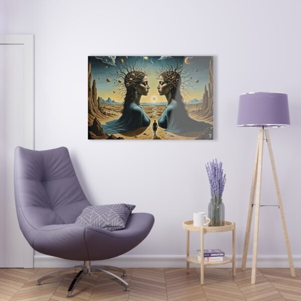 Twins of the Desert Wall Art